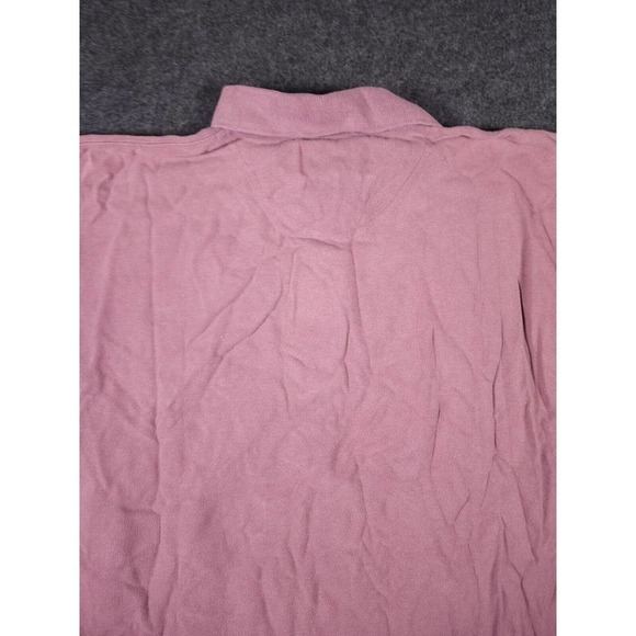 DB Basics Shirt Mens Medium M Button Polo Collared Regular Fit Cotton Stretch - Picture 10 of 12